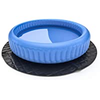 Protector suelo para piscinas-Lonas para suelos de piscinas para piscinas-SPA Piscina-Durable Grueso Suave-φ2.4M-Negro…